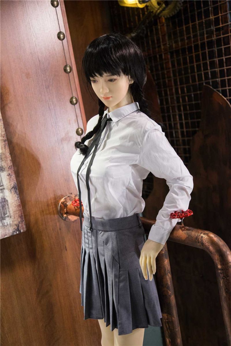 Junge Sex doll mit schlanker Taille